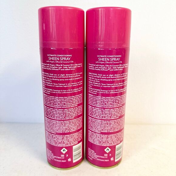 Lot Of 2 Soft & Beautiful Ultimate Conditioning Sheen Spray Aerosol 11.25 oz New - Picture 2 of 6